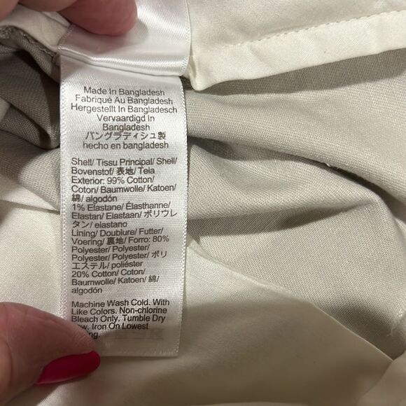 J. Crew Factory Slim-fit flex chino pant in Stone NWT 38/32 - Picture 11 of 11